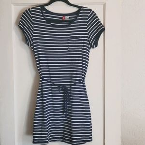 H&M Striped Cotton Mini Dress!!!
